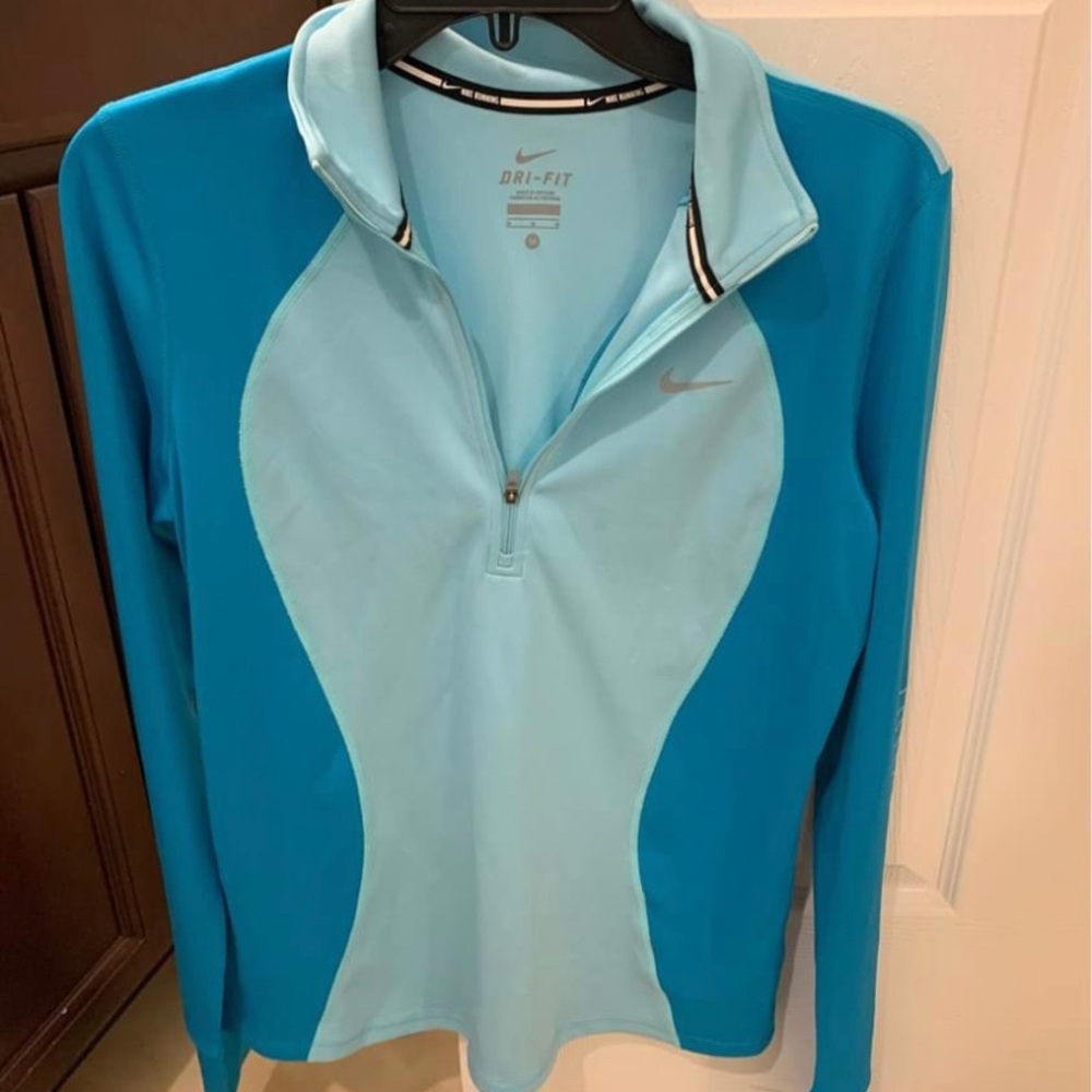 Nike dri-fit M quarter zip , long sleeve